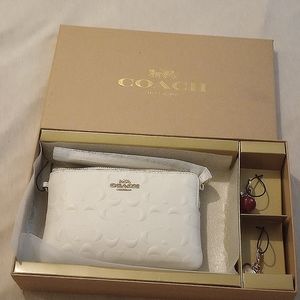 Coach Signature calf Leather and smooth Leather